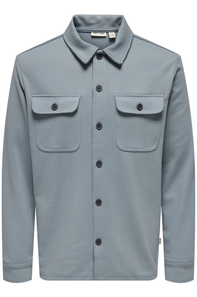 ONSNEWKODYL OVERSHIRT SWEAT NOOS 22021279 Stormy Weather